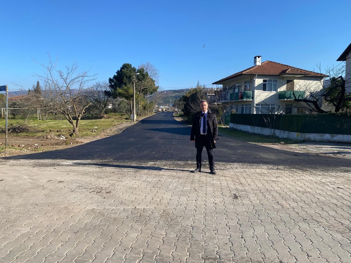 YOL ASFALT KAPLAMA ÇALIŞMALARIMIZ