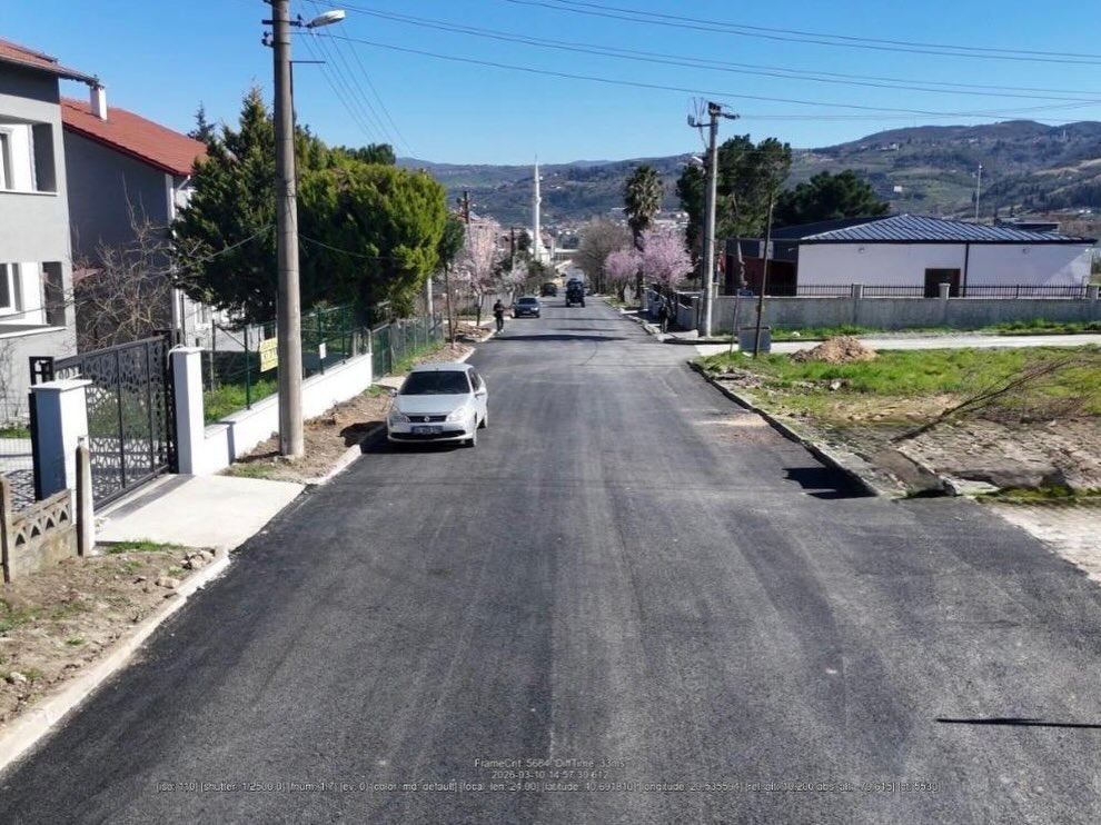 YOL ASFALT KAPLAMA ÇALIŞMALARIMIZ