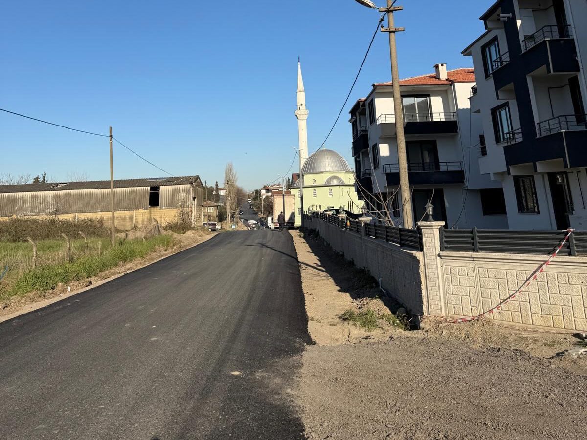 YOL ASFALT KAPLAMA ÇALIŞMALARIMIZ