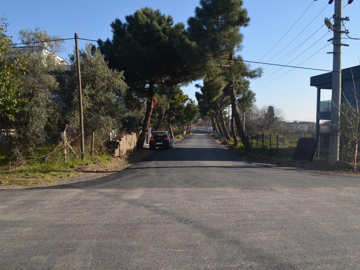 YOL ASFALT KAPLAMA ÇALIŞMALARIMIZ